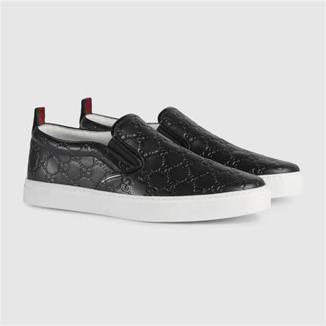 orange gucci sneakers|men's gucci slip on sneakers.